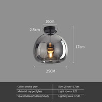 Plafonnier LED en verre design | Marco Lucetti C / Sans ampoule