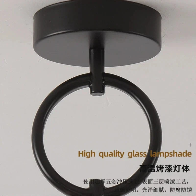 Plafonnier LED en verre moderne de qualité supérieure Nordikraft | Marco Lucetti