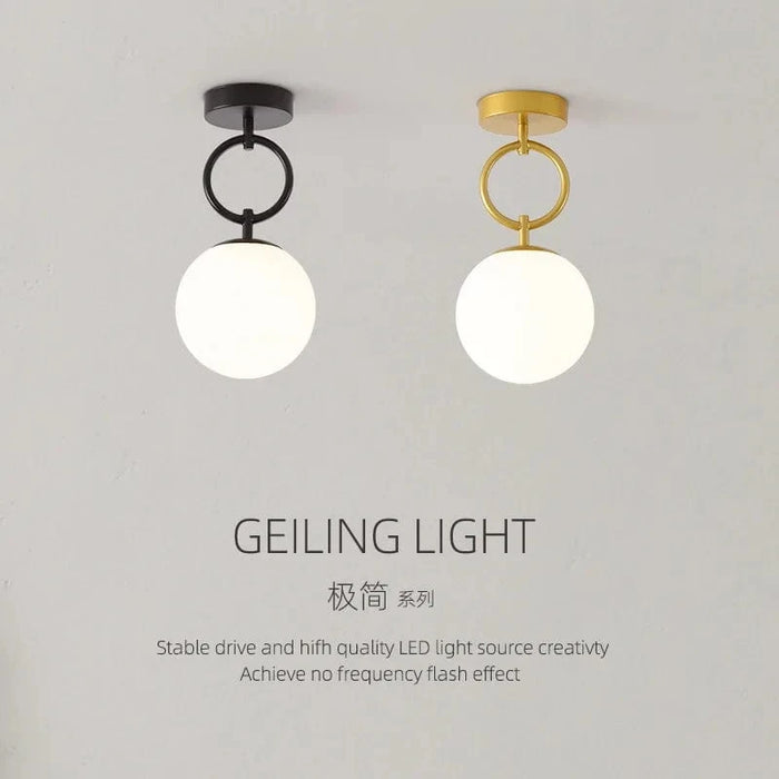 Plafonnier LED en verre moderne de qualité supérieure Nordikraft | Marco Lucetti