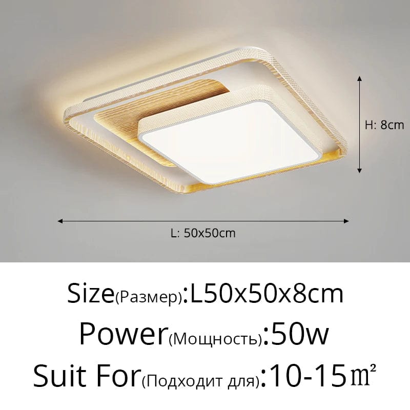 Plafonnier LED encastré design moderne nordique | Marco Lucetti