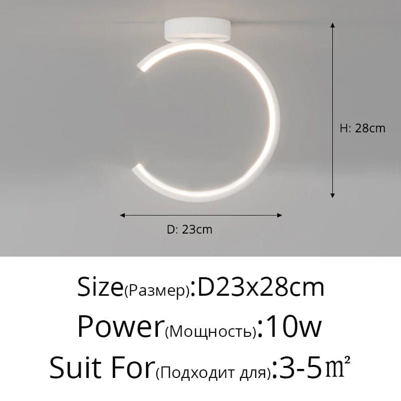 Plafonnier LED Encastré Moderne Étoile pour Allées, Salons et Entrées | Marco Lucetti