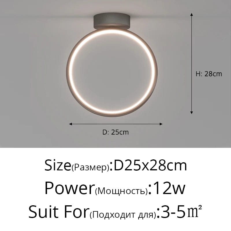 Plafonnier LED Encastré Moderne Étoile pour Allées, Salons et Entrées | Marco Lucetti