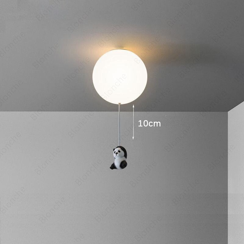 Plafonnier LED Enfant - Ballon et Panda Otto | Marco Lucetti