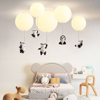 Plafonnier LED Enfant - Ballon et Panda Otto | Marco Lucetti