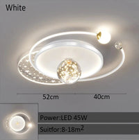 Plafonnier LED Enfant Fun | Marco Lucetti A blanc / 3 couleurs modifiables