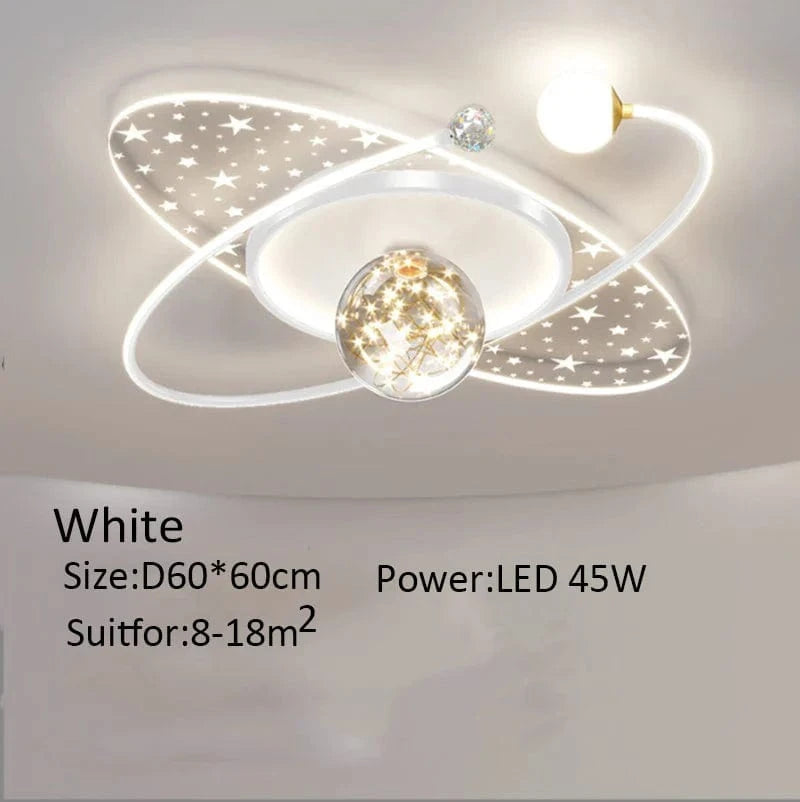 Plafonnier LED Enfant Fun | Marco Lucetti C Blanc / 3 couleurs modifiables