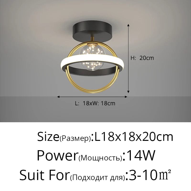 Plafonnier LED Étoilé : Design Exclusif | Marco Lucetti