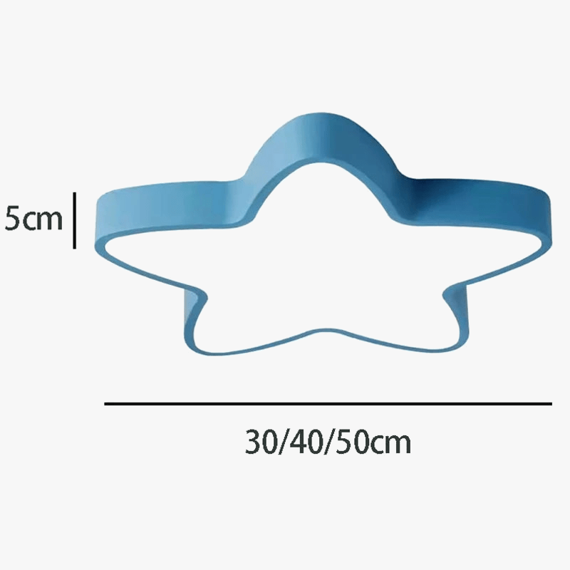 Plafonnier LED Étoile Moderne | Marco Lucetti