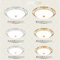 Plafonnier LED européen rond Glass-Design | Marco Lucetti