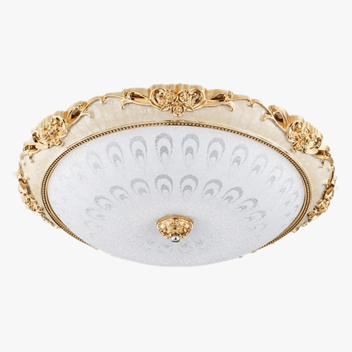 Plafonnier LED européen rond Glass-Design | Marco Lucetti