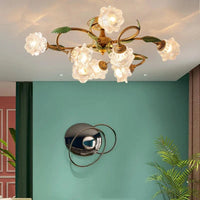 Plafonnier LED Fleur Blanche, Déco Intérieure Villa & Salon | Marco Lucetti