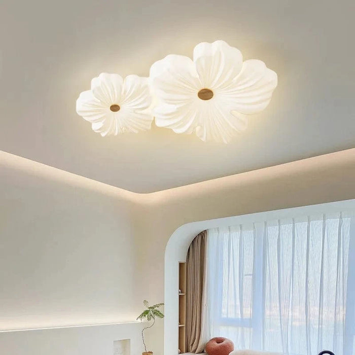 Plafonnier LED Fleur Nordique Décoratif | Marco Lucetti