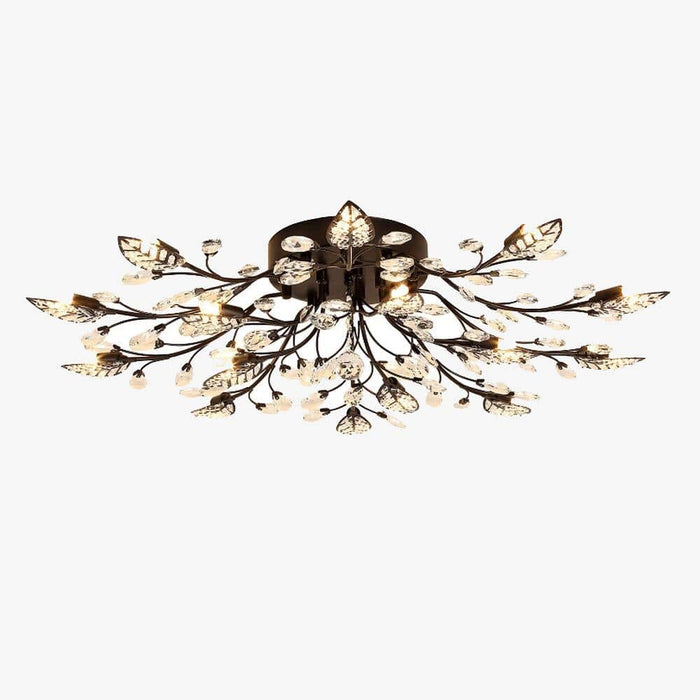 Plafonnier LED Floral en Cristal | Marco Lucetti