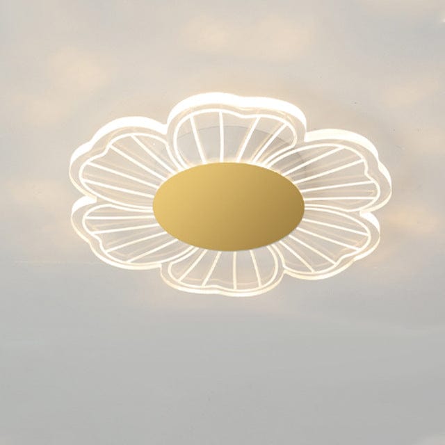 Plafonnier LED Floralia | Marco Lucetti Doré - B - 7W / Chaude