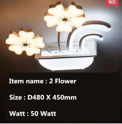 Plafonnier LED Floralyte | Marco Lucetti 2 fleurs