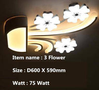 Plafonnier LED Floralyte | Marco Lucetti 3 fleurs