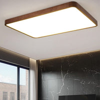 Plafonnier LED Géométrique Bois Evelyn | Marco Lucetti