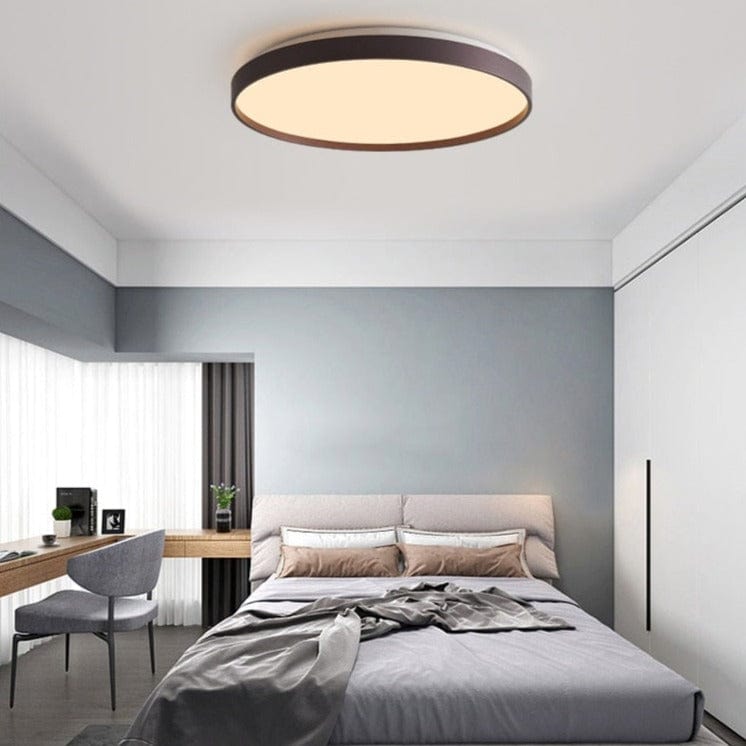 Plafonnier LED Glen, design métallique circulaire | Marco Lucetti