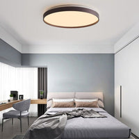 Plafonnier LED Glen, design métallique circulaire | Marco Lucetti