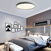 Plafonnier LED Glen, design métallique circulaire | Marco Lucetti