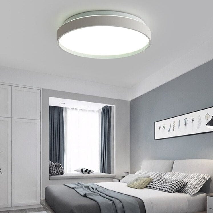 Plafonnier LED Glen, design métallique circulaire | Marco Lucetti