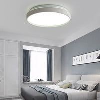 Plafonnier LED Glen, design métallique circulaire | Marco Lucetti