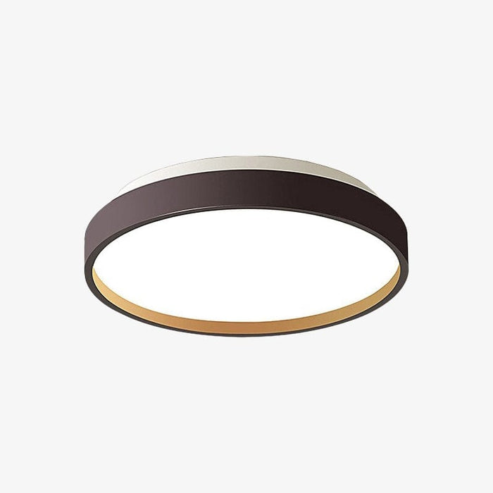 Plafonnier LED Glen, design métallique circulaire | Marco Lucetti