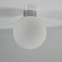 Plafonnier Led Globe en Verre | Marco Lucetti Verre argenté 15cm / Sans ampoule
