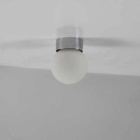 Plafonnier Led Globe en Verre | Marco Lucetti Verre argenté 8cm / Sans ampoule