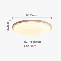 Plafonnier LED Golden Travertine | Marco Lucetti