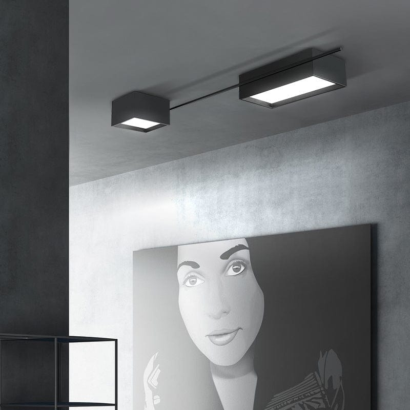 Plafonnier LED Industriel Alanigeo | Marco Lucetti