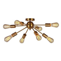 Plafonnier LED Industriel Iona | Marco Lucetti Doré