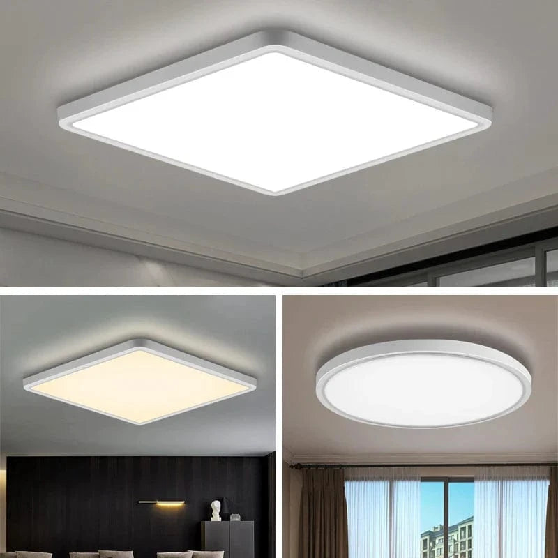 Plafonnier LED Intelligent 3 Couleurs avec Télécommande Tuya App - Smart Lighting | Marco Lucetti