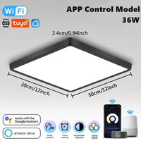 Plafonnier LED Intelligent 3 Couleurs avec Télécommande Tuya App - Smart Lighting | Marco Lucetti APPLICATION Tuya Contrôle 1