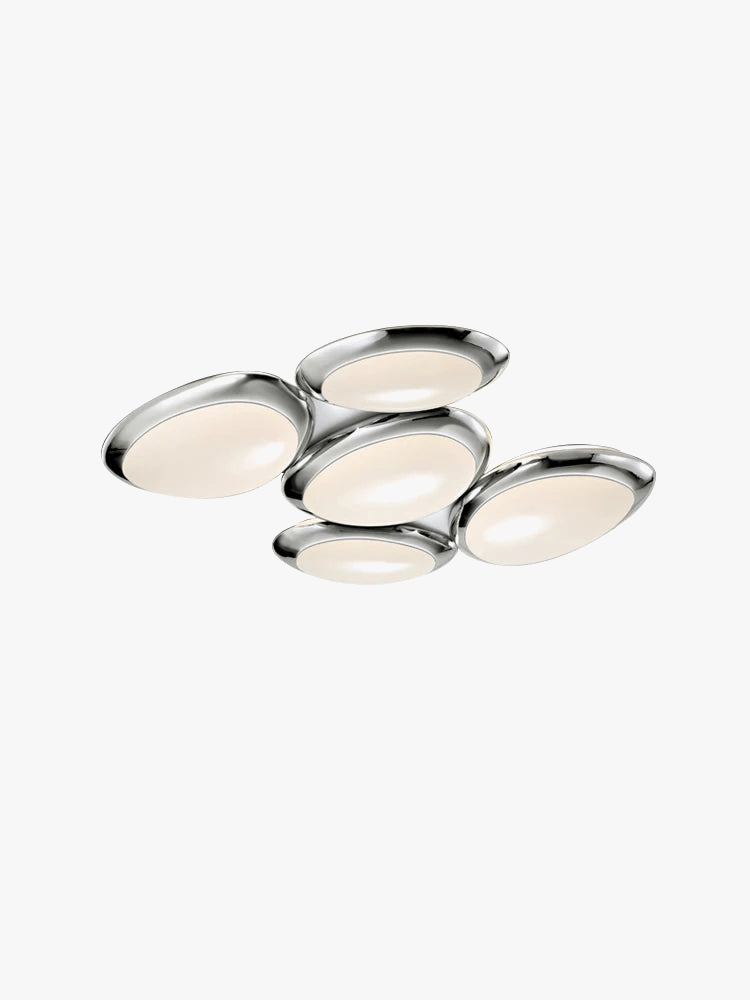 Plafonnier LED Intelligent : Design Moderne en Forme de Galets - Édition 2024 | Marco Lucetti