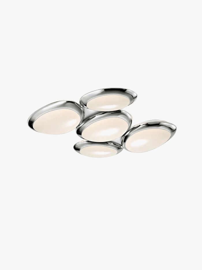 Plafonnier LED Intelligent : Design Moderne en Forme de Galets - Édition 2024 | Marco Lucetti