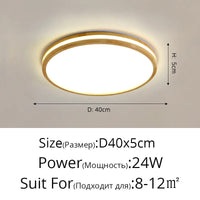 Plafonnier LED intelligently simple rectangulaire nordique et moderne. | Marco Lucetti