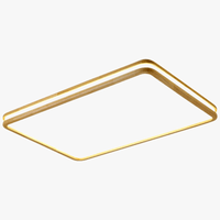 Plafonnier LED intelligently simple rectangulaire nordique et moderne. | Marco Lucetti