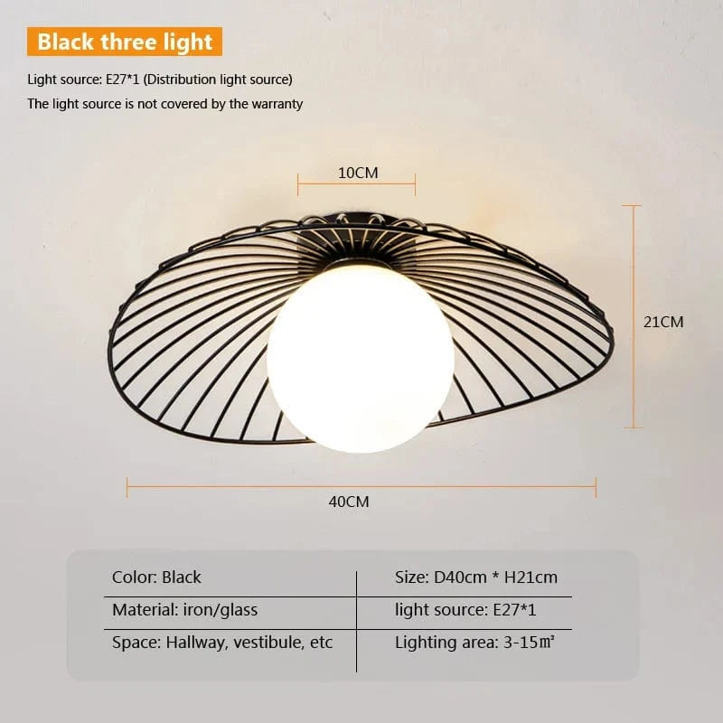 Plafonnier LED "Jupe Lumineuse" | Marco Lucetti BT