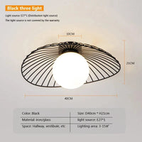 Plafonnier LED "Jupe Lumineuse" | Marco Lucetti BT