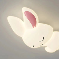 Plafonnier LED Lapin Blanc pour Chambre d'Enfant Princesses | Marco Lucetti