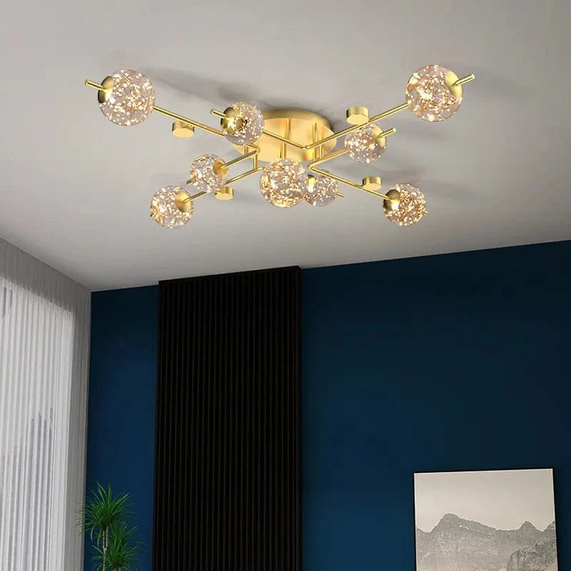 Plafonnier LED "Lumina" pour un design élégant - Idéal pour salon, bureau, salle à manger et cuisine | Marco Lucetti