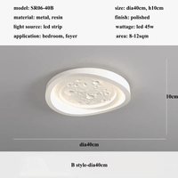 Plafonnier LED Lunaire Moderne en Résine - Décoratif | Marco Lucetti
