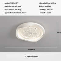 Plafonnier LED Lunaire Moderne en Résine - Décoratif | Marco Lucetti