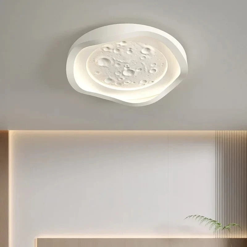 Plafonnier LED Lunaire Moderne en Résine - Décoratif | Marco Lucetti