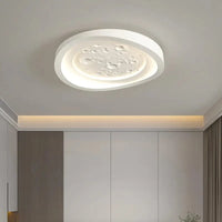 Plafonnier LED Lunaire Moderne en Résine - Décoratif | Marco Lucetti