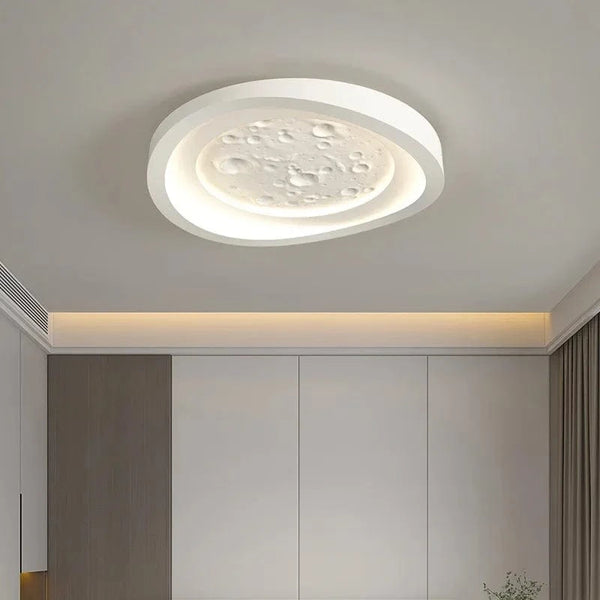 Plafonnier LED Lunaire Moderne en Résine - Décoratif | Marco Lucetti