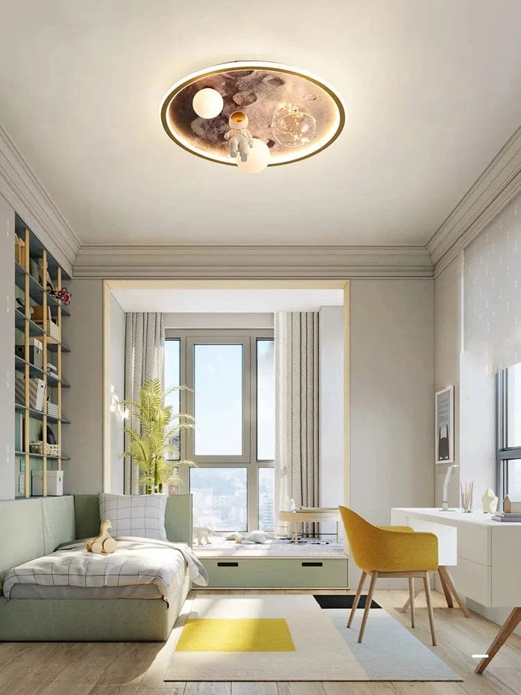 Plafonnier LED Lune Enfants - Edition spéciale Dessin Animé | Marco Lucetti