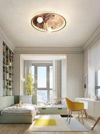 Plafonnier LED Lune Enfants - Edition spéciale Dessin Animé | Marco Lucetti