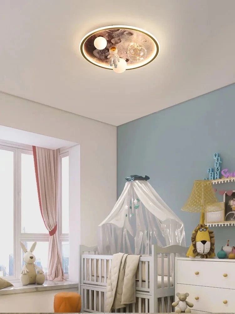 Plafonnier LED Lune Enfants - Edition spéciale Dessin Animé | Marco Lucetti